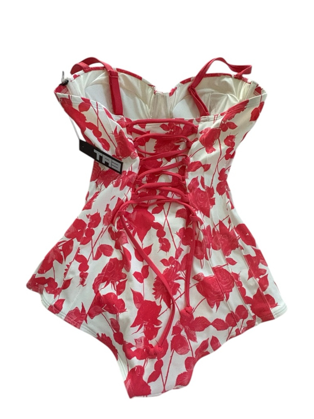NWT TA3 Lushy Hipster Rosey Mega Sculpting One Piece Swimsuit Med Short D/DD - Picture 5 of 8
